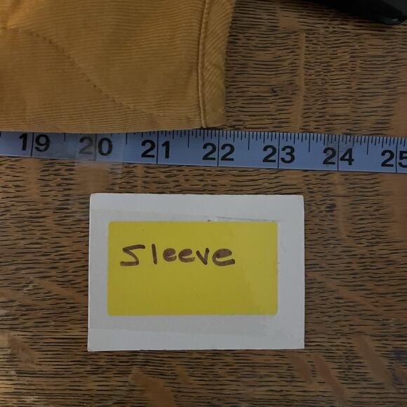 Universal Thread Women’s Quilted Corduroy Jacket XL Golden Mustard Layers Warm - Picture 9 of 13